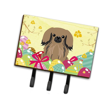 Carolines Treasures Easter Eggs Pekingnese Tan Leash or Key Holder BB6102TH68